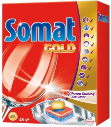 Somat Gold z Aktywatorem Namaczania - Złoty standard zmywania