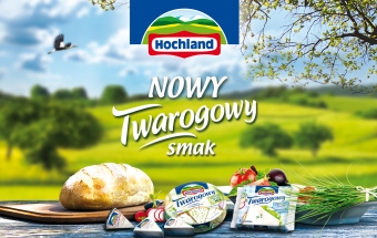 Nowy Hochland Twarogowy wsparty przez TV, radio, outdoor