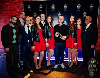Zmysłowy zwycięzca BACARDI Legacy Competition 2014