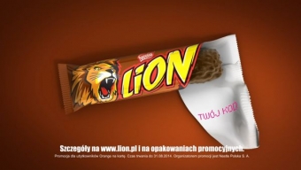 LION - jedyny baton z Internetem!