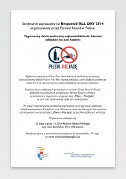 Pernod Ricard w Polsce manifestuje odpowiedzialną konsumpcję alkoholu