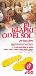 Na plażę w El Klapkach, czyli wakacyjna promocja El Sol!