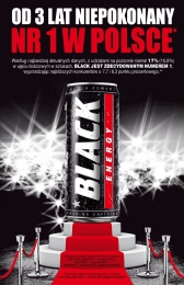 BLACK Energy Drink nie zwalnia tempa rozwoju