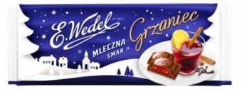Czekolady mleczne Wedel o smaku grzańca