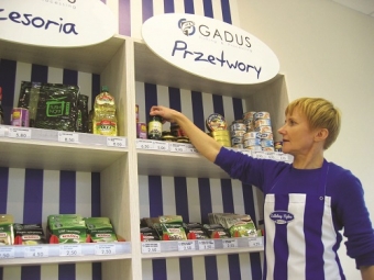 Ryba złowiona w sklepie