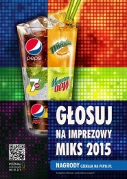 PepsiCo rusza z kampanią marketingową „GŁOSUJ NA IMPREZOWY MIKS 2015”