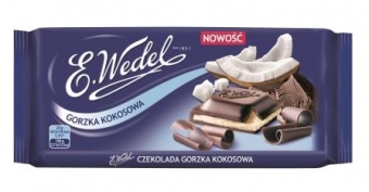 Czekolada gorzka kokosowa