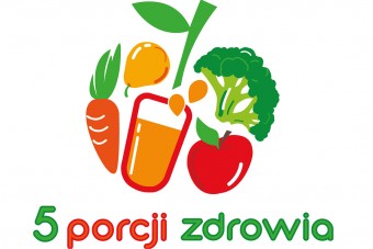 5 porcji warzyw, owoców lub soku