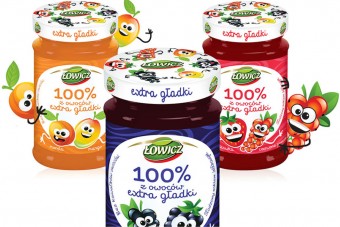 Rusza kampania Łowicz 100% z owoców extra gładki