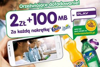 Niemal 50 milionów nagród od Sprite i Fanta w promocji „Orzeźwiające doładowanie”