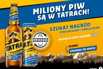 „Miliony piw są w Tatrach” nowy spot tv komunikuje promocję konsumencką