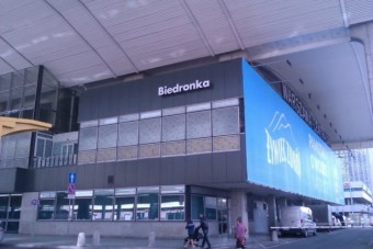 Nowa Biedronka na Dworcu Centralnym w Warszawie