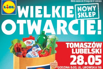 Otwarcie pierwszego sklepu sieci Lidl w Tomaszowie Lubelskim