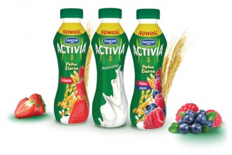 Activia Pełne Ziarna oraz Activia naturalna do picia – przebojami tego lata!