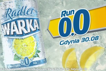 Rusza kampania sponsoringowa „Run Zero”!  Warka Radler 0,0% zaprasza do aktywnej zabawy