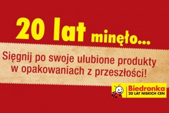 Biedronka zaprasza w podróż sentymentalną z produktami Vintage