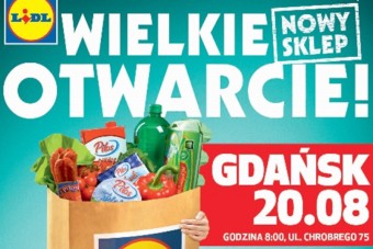 Otwarcie trzynastego sklepu sieci Lidl w Gdańsku