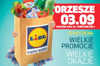 Otwarcie pierwszego sklepu sieci Lidl w Orzeszu