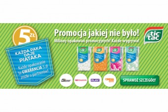 Korzystaj ze zniżek z Tic Tac!
