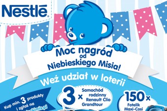 „Moc nagród od Niebieskiego Misia” – weź udział w akcji promocyjnej Nestlé!
