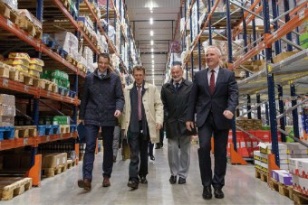 Ambasador Francji z wizytą w siedzibie Grupy Muszkieterów w Swadzimiu