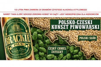 Brackie Pils - nowe piwo efektem polsko-czeskiej współpracy