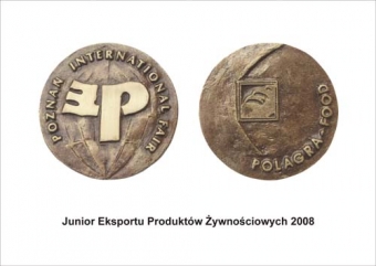 Sałatka pieczarkowa Smak z tytułem Juniora Eksportu Produktów Żywnościowych 2008