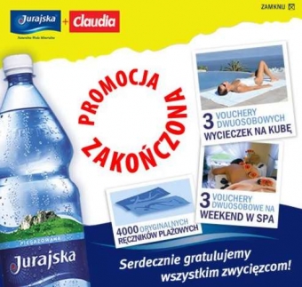 Zakończenie loterii „Zasmakuj natury z Jurajska