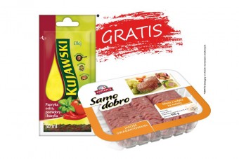 Mięso z indyka na kotlety Samo Dobro + Olej Kujawski gratis!