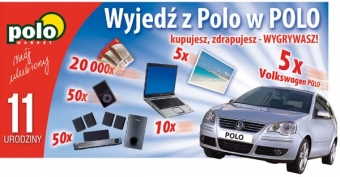 11 urodziny POLOmarketu - świętowanie z klientami. 