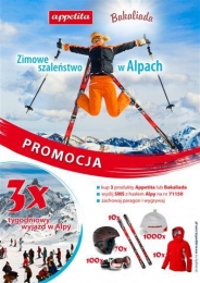 Zimowe szaleństwo - rozpoczyna się promocja konsumencka Appetity i Bakaliady