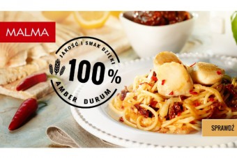 100% jakości i smaku – 100% Amber Durum