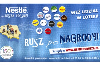 Rusza wielka loteria „Nestlé porusza Polskę: Rusz po Nagrody!”