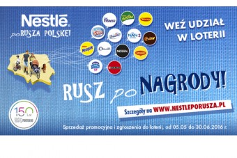 Ostatni dzień wielkiej loterii „Nestlé porusza Polskę: Rusz po Nagrody”!