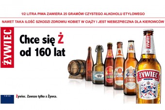 Chce się Ż od 160 lat. Nowa kampania marki Żywiec.