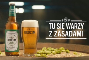 „Tu się warzy z zasadami”  Nowa kampania marki Okocim