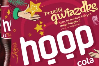 “Prześlij gwiazdkę tym, na punkcie których masz hoopla” – Hoop Cola z nową kampanią na Święta