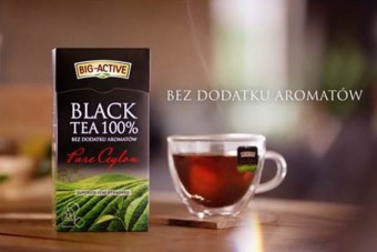 Big-Active startuje z kampanią telewizyjną herbaty czarnej Black Tea 100% Pure Ceylon