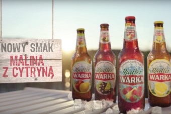 Nowość - Warka Radler 2% Malina z Cytryną Malinowy smak orzeźwienia