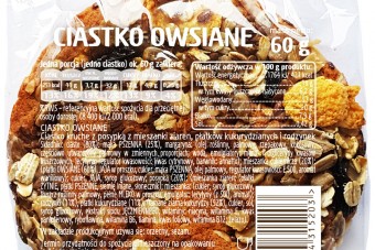 Ciastko owsiane od Piekarni Otrębusy