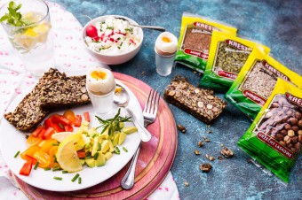 Chleb życia (bez mąki i glutenu) z nasionami marki Kresto