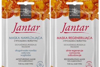 Nowość Farmona Jantar Maski do włosów w saszetkach 