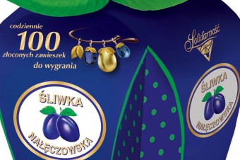 Śliwka Nałęczowska w limitowanym, oryginalnym kartoniku