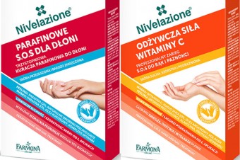 Profesjonalna regeneracja dłoni w domu - Farmona Nivelazione Zabieg z parafiną i Kuracja z witaminą C