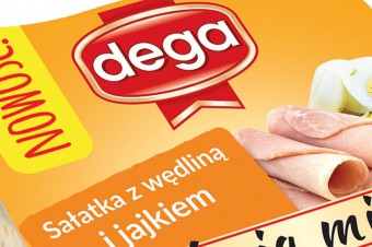 Sałatka z wędliną i jajkiem 