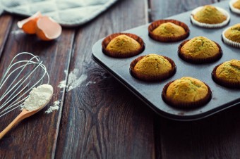 Zielono mi…, czyli babeczki z dodatkiem zielonej herbaty