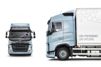 Nowe samochody ciężarowe Volvo Trucks z silnikami gazowymi emitują od 20 do 100% mniej CO2 