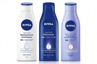 Nowa formuła uwielbianych przez Polki mleczek  i balsamów do ciała NIVEA