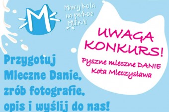 Pyszne mleczne danie Kota Mleczysława