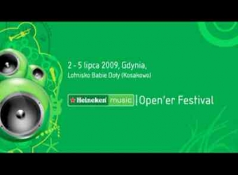 Ruszyła kampania kinowa Open'er Festiwalu 2009